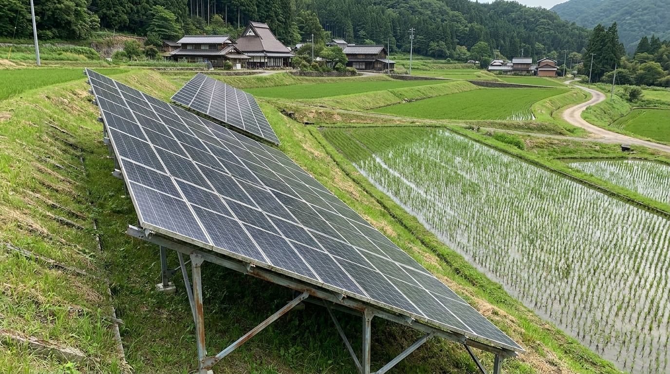 遊休地の有効活用・売電収入